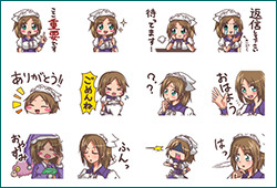 ハコちゃんLINEスタンプ